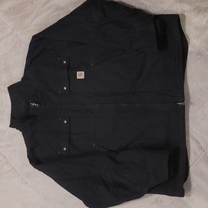 Carhartt Quick Duck Black Jacket SZ 3XL